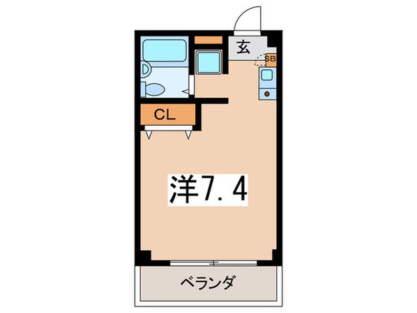 ＭＹ　ＦＬＡＴの物件間取画像